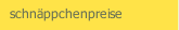 schnäppchenpreise